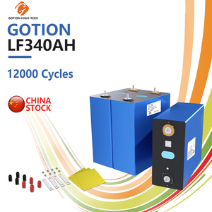 Cellule prismatique LiFePO4 Gotion 3.2V 340Ah, 12000 cycles, garantie 3-5 ans, température de fonctionnement de -30 à 65°C, pour système de stockage d'énergie solaire - Product Image 1