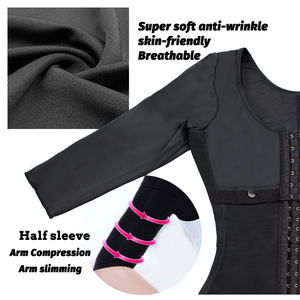 Grosir korset lengan panjang penuh diambil korset kompresi pakaian pembentuk Bodysuit bordir untuk Faja pembentuk tubuh untuk WANITA 1 - Product Image 3