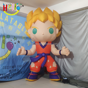 Prix d'usine, personnage de dessin animé gonflable, modèle gonflable de Goku, modèle de poupée de dessin animé gonflable à vendre - Product Image 2
