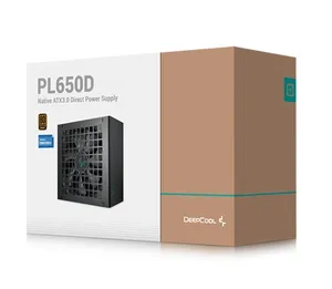 全新DEEPCOOL PL650D 80Plus青铜ATX3.0，用于游戏桌面开关电源