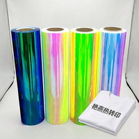 Film PU lavable de haute qualité pour transfert thermique, vinyle pour vêtements, cuir/PET - Impression numérique à basse température sur feuille métallique
