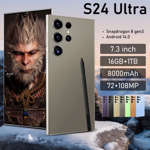 Điện thoại thông minh 7.3 inch Full HD S24 Ultra với CPU Deca Core, 5G, Dual Sim, bộ nhớ 1TB, camera sau 108MP, hỗ trợ LTE & CDMA - Product Image 4