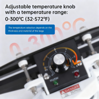 Scelleuse manuelle compacte R-Pack FKR-400NTUK pour mini-sachets de collation et sacs de contrôle des portions