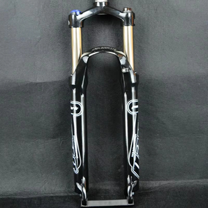 26/27. Fourche de vélo en alliage d'aluminium de 5/29 pouces Fourche à <span class=keywords><strong>suspension</strong></span> pneumatique à couronne unique pour vélo de montagne avec amortissement - Product Image 6