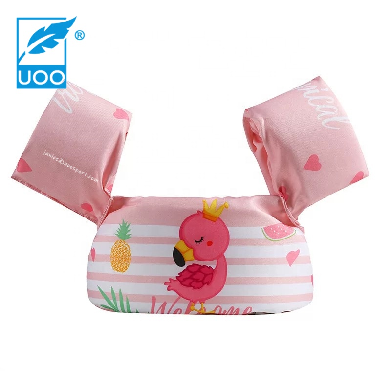 UOO Заводская Прямая цена милый мультяшный плавательный круг крылья поплавки рукава полиэтилен пена детский плавательный жилет для малышей мальчиков и девочек
