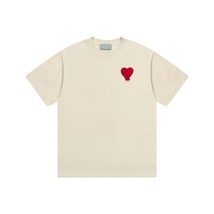 <span class=keywords><strong>T</strong></span>-shirt da uomo di alta qualità 100% cotone a manica corta vestibilità regolare girocollo, stile lusso firmato, lavorato a maglia, popolare a <span class=keywords><strong>Parigi</strong></span> - Product Image 3