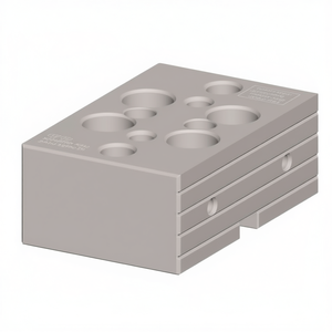 Mordaza móvil acanalada lisa para tornos modulares superiores - Product Image 2