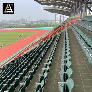 축구 야외 축구 HDPE 경기장 좌석 관람석 좌석 의자 시스템 표백제 등받이가있는 플라스틱 경기장 좌석 - Product Image 5