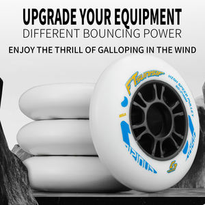 <span class=keywords><strong>Ruedas</strong></span> de <span class=keywords><strong>Patinaje</strong></span> de Velocidad OEM, <span class=keywords><strong>Ruedas</strong></span> de Competición de Alto Rendimiento, Patines en Línea de Carreras, Alto Rebote, Rápido, 85A, Duradero, 90 100 110 mm, Rueda Grande - Product Image 5