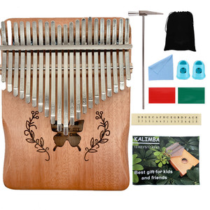 Instrument de musique portable le plus vendu pour débutants, <span class=keywords><strong>kalimba</strong></span>, piano à pouce, 21 notes et 17 notes - Product Image 5