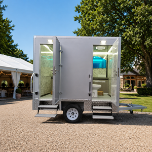 Toilettes mobiles de luxe portables pour événements, camping et extérieur - Product Image 1