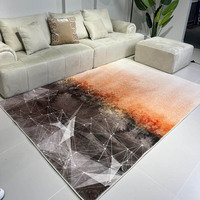 Tapis de luxe nordique pleine surface en fausse fourrure de cachemire pour salon, bureau, table basse, chambre haut de gamme, ameublement doux pour la maison