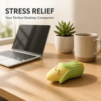Jouet réaliste en forme de tranche de pizza, croustillant et moelleux, en TPR, effet de craquelure, jouet anti-stress pour le bureau