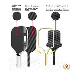 Nueva Pala de Pickleball <span class=keywords><strong>Ben</strong></span> Johns Pro IV 2026 de 16mm 14mm GEN 4 con Núcleo de Espuma TFP y Fibra de Carbono Toray T700, Aprobada por la USA - Product Image 3