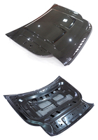 Nouvelles arrivées Capot de capot avant en fibre de carbone sec pour Range Rover Defender 110 130