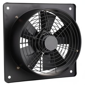 Ventilateur circulaire avant-arrière Crown 350B2 pour serveur T5 AC 220V, moteur à roulement à billes, composants essentiels, pales en acier de 12 pieds, 40 dB+, pour toit, garantie 1 an - Product Image 1