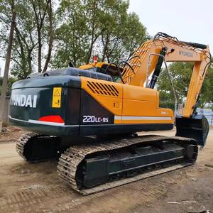 Escavatore Cingolato Usato per Costruzioni Pesanti da 20 Tonnellate R220LC-9S per la Corea, Parte di Macchinario con 1 Anno di Garanzia e Video - Product Image 6