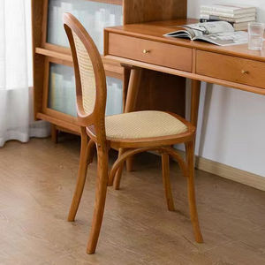 Chaises de banquet de salle <span class=keywords><strong>à</strong></span> manger en rotin bois bon marché pour les événements de fête - Product Image 1