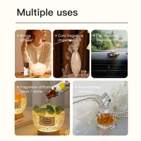 Kit DIY de parfum en gros OEM biologique pour huiles essentielles de romarin, bois de cèdre, rose, diffuseur d'aromathérapie, soins capillaires et bougies