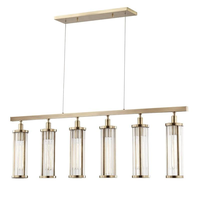 Décoration moderne pour la maison, lustre rond en verre fait main, doré, pour salon, chambre à coucher, salle à manger, utilisation en intérieur