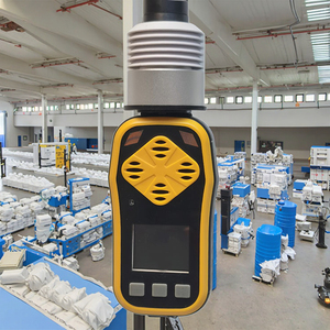 Toksik ve Zararlı Gazlar için Renkli LCD Ekranlı ve Üç Seviyeli Alarm Özellikli Yeni Taşınabilir 4'ü 1 Arada Çoklu Gaz Dedektörü - Product Image 5