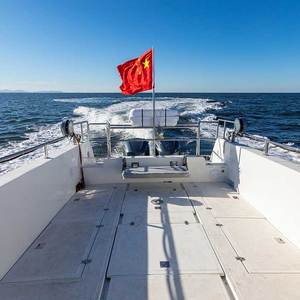 <span class=keywords><strong>Barco</strong></span> de Pesca de Lujo de Aluminio de 13.58m (44.55 pies) con Cabina y Motor Fuera de Borda Nuevo en Oferta, Yate de Aluminio de Lujo de 300HP*3 - Product Image 4