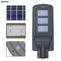 Lampadaire solaire LED intégré tout-en-un IP65, installation facile, utilisation extérieure pour route, place, jardin, autoroute