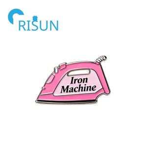 Prensa de Metal personalizada para lavandería, Pin esmaltado de hierro, insignia de diseñadores de <span class=keywords><strong>costurera</strong></span>, broche de regalo de joyería, máquina de planchar de costura, alfileres de solapa - Product Image 3