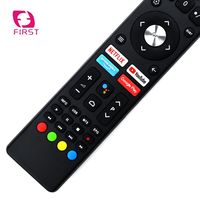 Mando a distancia IR personalizado OEM y ODM, 4 teclas de acceso rápido, mando a distancia de TV, compatible con código fijo, plástico, silicona ABS