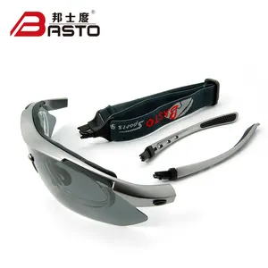 Hot selling sports glasses with prescription glasses for eyes safety