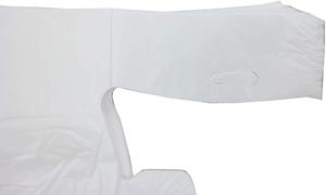 Sac en plastique - Sac T-shirt blanc uni standard 11,5"x6,5"x21,5" 15 microns - 1000 sacs/boîte - Product Image 6