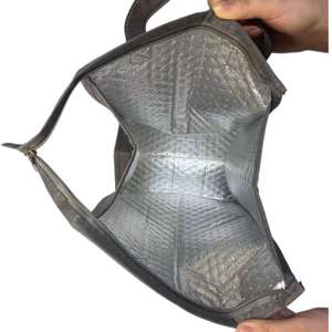 Reusable Food Grade <b>Lunch</b> <b>Bags</b> Grocery Shopping Thermal Heavy Duty Large Insulated Cooler <b>Bag</b> With Aluminum Foil - Product Image 4