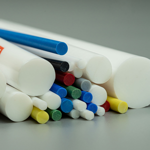 <span class=keywords><strong>Ptfe</strong></span> batang bulat pasokan batang <span class=keywords><strong>PTFE</strong></span> berwarna batang plastik ekstrusi Virgin batang Te flon <span class=keywords><strong>Ptfe</strong></span> bar