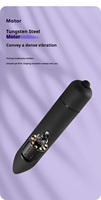 10-Gang Mini-Bullet-Vibrator - USB-Aufladbar Wasserdichter Klitoris-, G-Punkt- und Vaginal-Massager für Frauen |   Großhandel