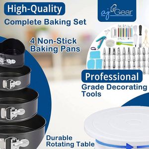 Cake Decorating Supplies Kit Baking and Piping Set of 194PCS Decoration Tools Starter Guide - Product Image 4