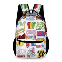 Mochila de Moda para Adolescentes de Buena Calidad, Mochila Escolar Resistente OEM, Mochila para Estudiantes Universitarios, Impresión Personalizada, MOQ Bajo