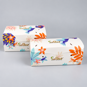 Caja de Embalaje de Papel Kraft Personalizada al por Mayor para Rollo Suizo, Dulces, Pasteles, Hamburguesas, Mousse, Tartas de Huevo, Bodas y Tiendas - Product Image 5