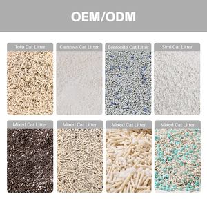 2025 nuovo prodotto 5s lettiera per gatti biodegradabile aggruppante 99% lettiera per gatti di manioca ecologici senza polvere - Product Image 5