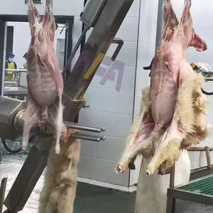 Machine d'abattage de moutons avec équipement d'écorchage de machine de retrait de peau de chèvre pour l'abattoir d'agneau