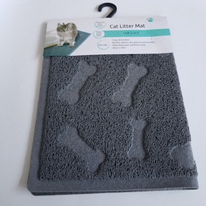 Tapis de litière pour chat en PVC rectangulaire durable, doux, antidérapant, facile à nettoyer, style dessin animé, catégorie de produit : tapis et coussinets pour animaux de compagnie - Product Image 2