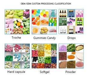Gomitas de Hongos Orgánicos con Mezcla de Melena de León, Reishi, Cola de Pavo, Maitake y Chaga, Marca Privada OEM ODM, <span class=keywords><strong>para</strong></span> <span class=keywords><strong>la</strong></span> Salud - Product Image 5