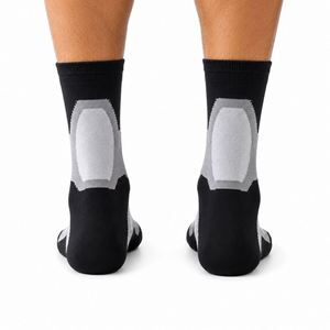 Wholesale Custom Breathable Wear Crew High Quality Spandex Polyester Regular Fit Gym <b>Running</b> Athletic Ankle <b>Socks</b> - Product Image 2