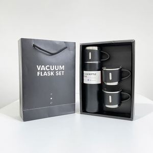 17oz Double Wall Stainless Steel Vacuum Insulated High Quality Sports Water Bottle Business Annual Meeting Gift <b>Set</b> Portable - Product Image 2
