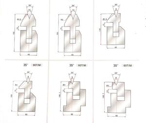 Hoge Kwaliteit <span class=keywords><strong>Amada</strong></span> Hydraulische <span class=keywords><strong>Cnc</strong></span> <span class=keywords><strong>Punch</strong></span> <span class=keywords><strong>Press</strong></span> Rem Matrijs Matrix Gereedschap Voor Plaatwerk Buigmachine - Product Image 6