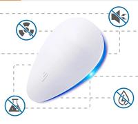 Répulsif Nuisibles Ultrasonique Mural Efficace Produit Phare, Design Simple, pour Souris et Moustiques, Utilisation Intérieure