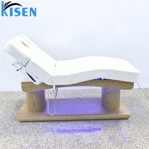 KISEN Professional Head Spa Equipment <b>Electric</b> Massage <b>Table</b> Tattoo Bed 4 Motor Salon Facial Bed Spa Beauty Bed <b>Table</b> De Massage - Product Image 2