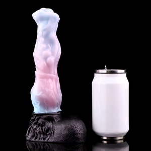 Fantasy Horse <b>Dildo</b> 8.3inch Monster <b>Dildos</b> with Knot and Suction Cup Thick Pink Anal Plug Toys for Women Men G Spot Anal Play - Product Image 3