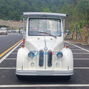 Voiture de tourisme classique blanche, fabriquée en Chine, style rétro électrique - Product Image 2