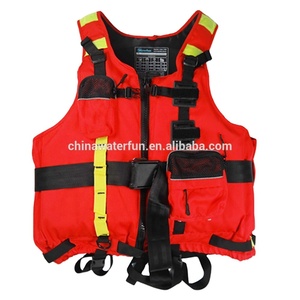 شهادة CE جودة عالية قماش أكسفورد أبيض PFDs الطفو 100 ٪ إنقاذ المياه - Product Image 3