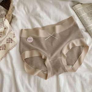 Ropa Interior Cálida de Cachemira sin Costuras para Mujer, Pantalones Triangulares, Forro de Algodón Acanalado Cepillado <span class=keywords><strong>y</strong></span> Calentado, Entrepierna de Seda - Product Image 2